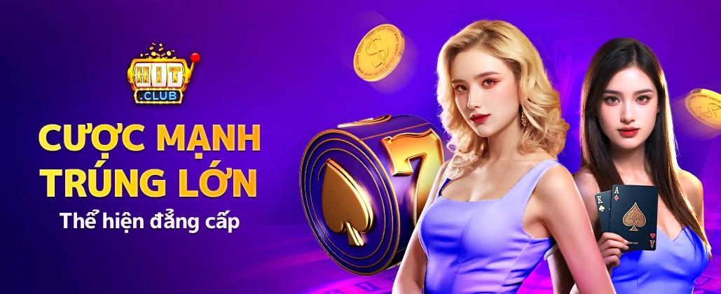 Banner quảng cáo trò chơi HitClub tại 13win33